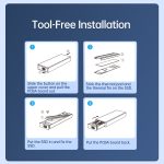 ORICO AM2C3-G2 M.2 NVME SSD-Gehäuse, AM2C3-G2 – Bild 12