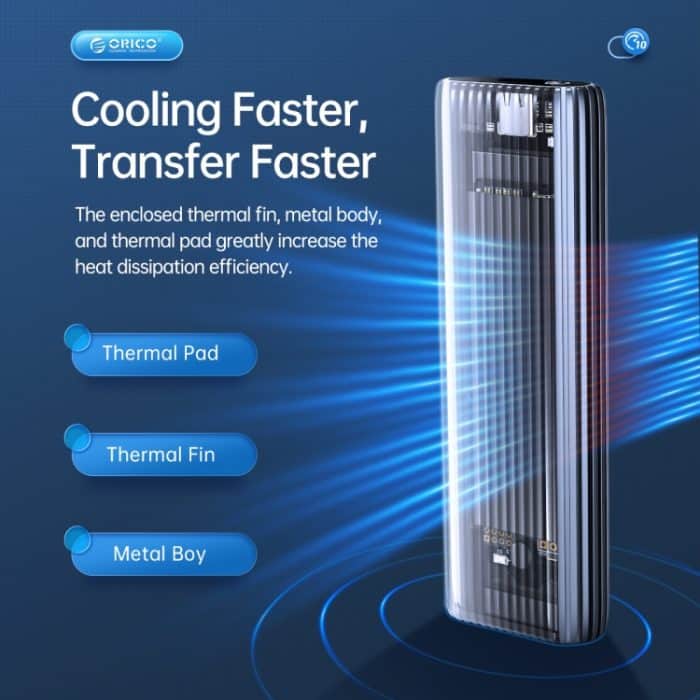 ORICO AM2C3-G2 M.2 NVME SSD-Gehäuse, AM2C3-G2 – Bild 5