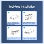 ORICO AM2C3-2N Dual-Bay M.2 NVME + NVME SSD-Gehäuse, AM2C3-2N – Bild 12