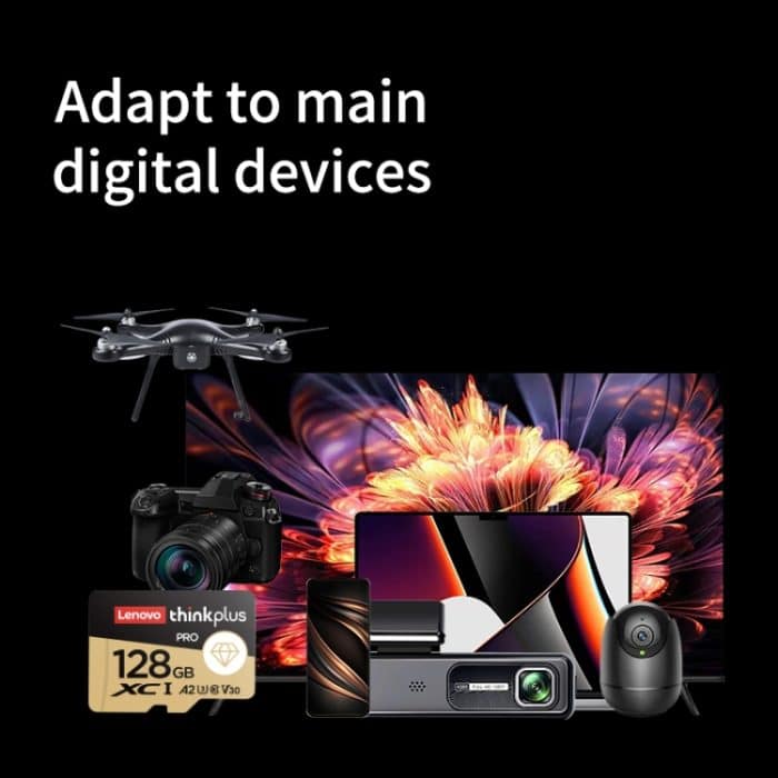 Lenovo TF/Micro SD Hochgeschwindigkeits-Speicherkarte Pro-Version, 32GB, 64GB, 128GB, 256GB, 512GB – Bild 5