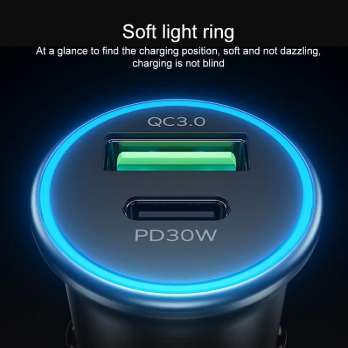 MOMAX UC18 30W Dual Port QC3.0 Auto-Schnellladegerät – Bild 4