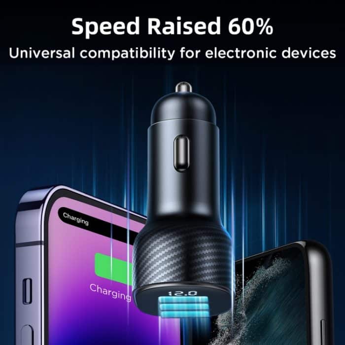 JOYROOM JR-CCD03 3,4 A 3 x USB-Anschlüsse Digitalanzeige-Autoladegerät, JR-CCD03 – Bild 6