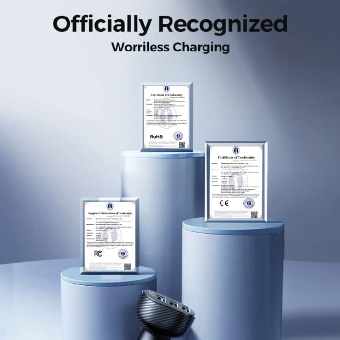 JOYROOM JR-CCD03 3,4 A 3 x USB-Anschlüsse Digitalanzeige-Autoladegerät, JR-CCD03 – Bild 10