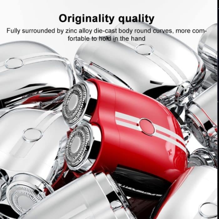 Tragbarer, wasserdichter IPX7-Elektrorasierer für die Nass- und Trocken-Doppelrasur – Bild 2