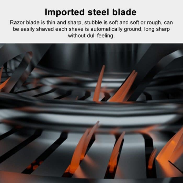 Tragbarer, wasserdichter IPX7-Elektrorasierer für die Nass- und Trocken-Doppelrasur – Bild 6