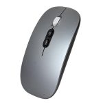 HXSJ M103 1600DPI 2,4 GHz kabellose wiederaufladbare Maus, 2.4GHz Grey, 2.4GHz Silver