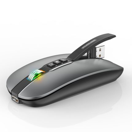 HXSJ M113 2400DPI Dual Mode 2,4 GHz + Bluetooth 5.1 kabellose Maus