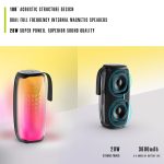 HOPESTAR P50 IPX6 Wasserdichter tragbarer RGB-Licht-Bluetooth-Lautsprecher für den Außenbereich, P50 – Bild 8
