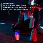 HOPESTAR P50 IPX6 Wasserdichter tragbarer RGB-Licht-Bluetooth-Lautsprecher für den Außenbereich, P50 – Bild 9