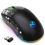 HXSJ T90 RGB Light Drahtlose Gaming-Maus mit drei Modi, T90 – Bild 10