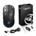 HXSJ T90 RGB Light Drahtlose Gaming-Maus mit drei Modi, T90 – Bild 11
