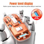 HXSJ T900 Transparente Magnet-Dreimodus-Wireless-Gaming-Maus – Bild 5