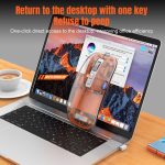 HXSJ T900 Transparente Magnet-Dreimodus-Wireless-Gaming-Maus – Bild 8