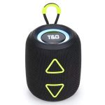 T&G TG655 Outdoor Tragbarer TWS Drahtloser Bluetooth-Lautsprecher LED-Licht-Stereo-Subwoofer