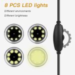 AN104 1000X 3-in-1-Digitalmikroskop mit Spiralrohrhalterung – Bild 10