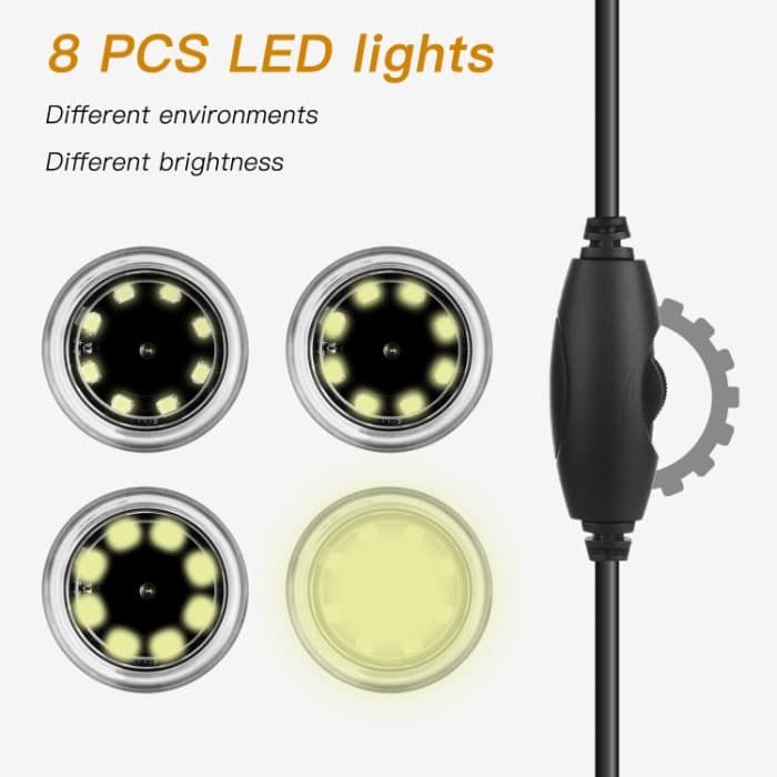 AN104 1000X 3-in-1-Digitalmikroskop mit Spiralrohrhalterung – Bild 10