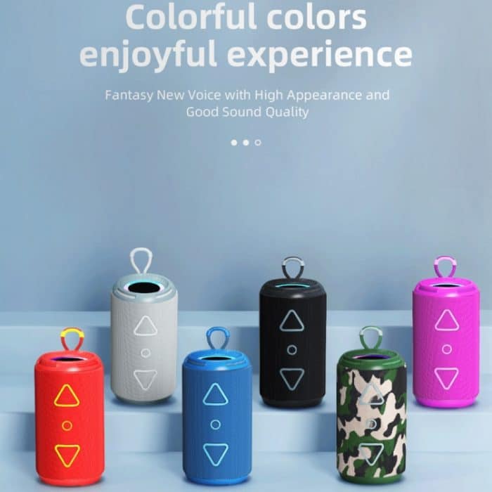 T&G TG-656 Tragbarer kabelloser 3D-Stereo-Subwoofer, Bluetooth-Lautsprecher, unterstützt FM/LED-Atmosphärenlicht, TG-656 – Bild 7