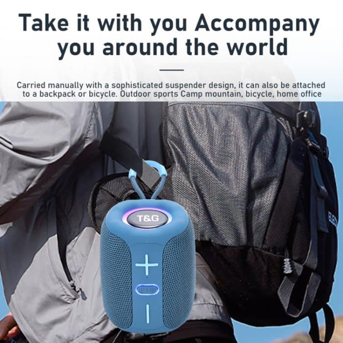 T&G TG-658 Outdoor USB High Power 8W Heavy Bass Wireless Bluetooth-Lautsprecher, TG-658 – Bild 4