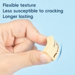 Deli 7534 Radiergummi für Schreibwaren, Prüfungsskizze 4B, kleiner Kunstradierer – Bild 2