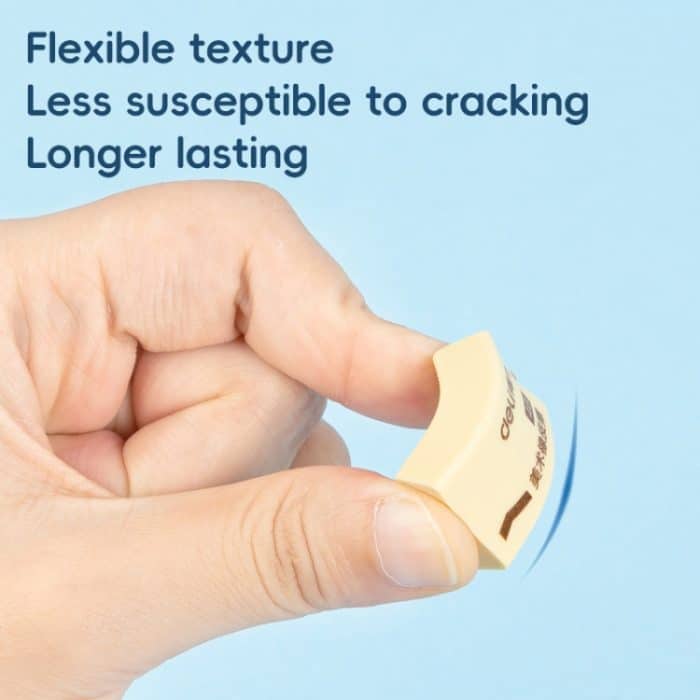 Deli 7534 Radiergummi für Schreibwaren, Prüfungsskizze 4B, kleiner Kunstradierer – Bild 2