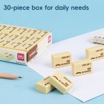 Deli 7534 Radiergummi für Schreibwaren, Prüfungsskizze 4B, kleiner Kunstradierer – Bild 5