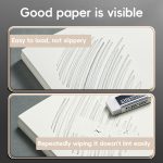 Deli 8K-Skizzenpapier, Malpapier, Kunstskizze, handgemaltes Kopie-Skizzenpapier, 20 Sheets / Pack – Bild 3