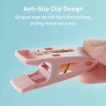 Multifunktionale Wäscheklammer, Haushalts-Kunststoffkorb, Sockenklammer, 30 Stück / Box, Random Color – Bild 3
