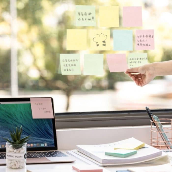 Deli 7156 Haftnotizen, buntes Etikettenpapier, 100 Sheets – Bild 6