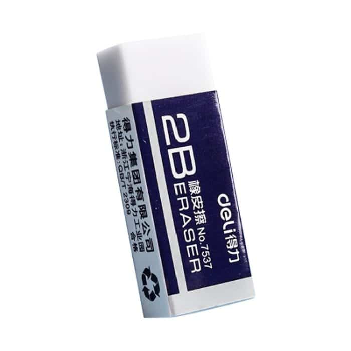 EDA005464701.jpg Deli Children Art Eraser 2B Radiergummi Zeichentest-Radiergummi – Bild 1