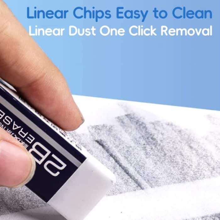 Deli Children Art Eraser 2B Radiergummi Zeichentest-Radiergummi – Bild 3