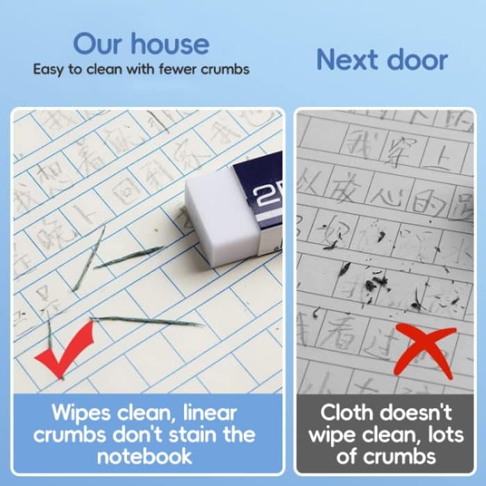 Deli Children Art Eraser 2B Radiergummi Zeichentest-Radiergummi – Bild 4