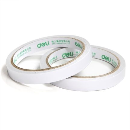 Deli stark klebendes doppelseitiges Klebeband / starkes doppelseitiges Klebeband / Rolle, 9mm, 12mm, 18mm, 24mm