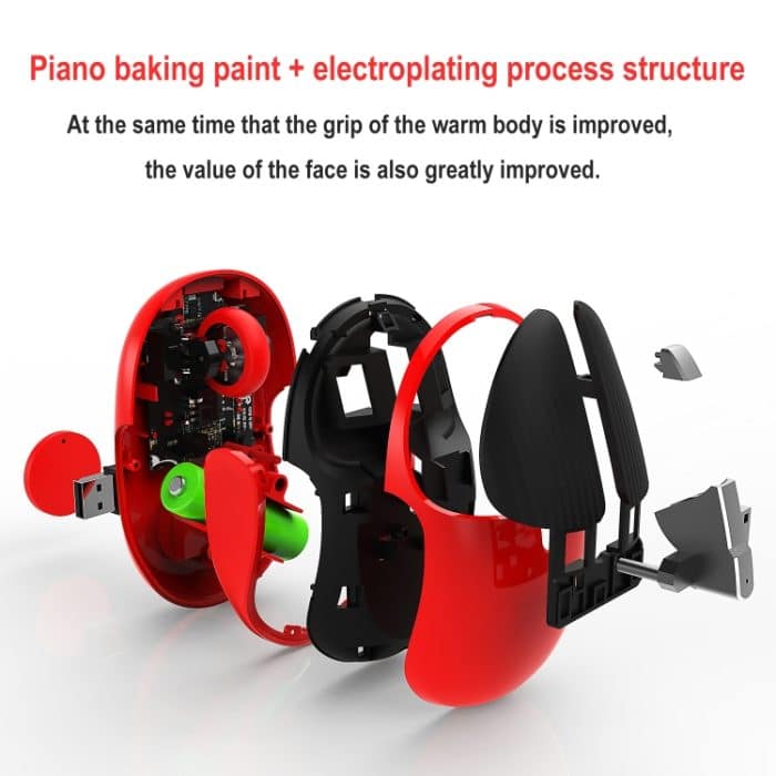 HXSJ M106 2,4 GHz 1600 dpi Single-Mode-Funkmaus USB wiederaufladbar – Bild 9