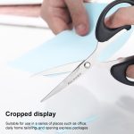 HONGDALIMEI S003 Schüler-Briefpapierschere aus Edelstahl, handgefertigt, Heimschere – Bild 5