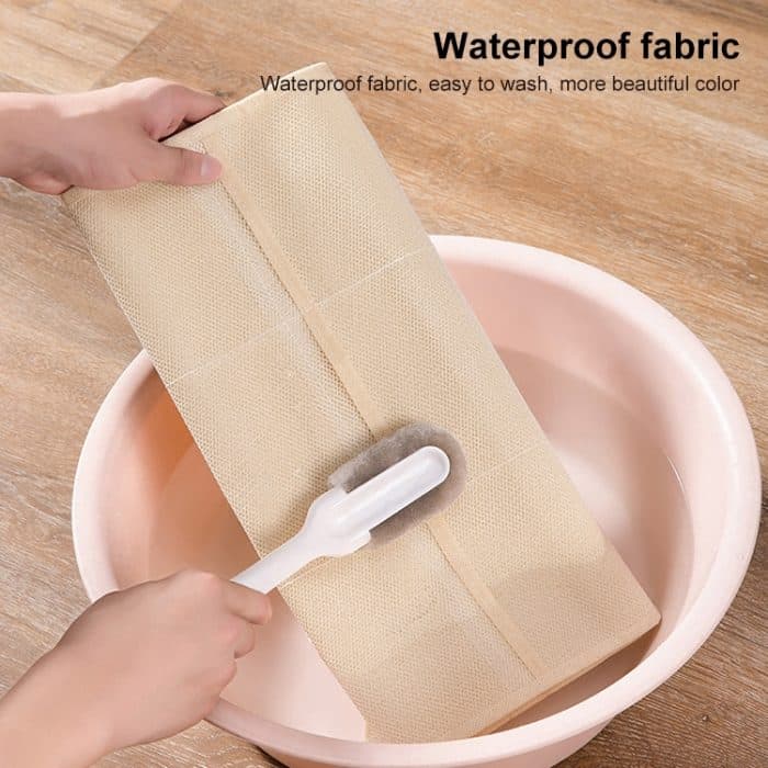 Unterwäsche-Aufbewahrungstasche, doppelseitige, hängende Aufbewahrungstasche aus Vliesstoff, 5+10 Grids, 6+6 Grids, 12+24 Grids – Bild 4