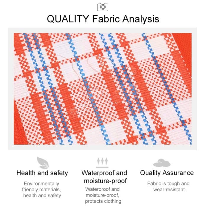 Gewebte Taschen, Umzugstaschen, Packtaschen, staub- und feuchtigkeitsbeständige Quilt-Aufbewahrungstasche, 48x32x24cm, 58x42x24cm, 68x50x24cm, 78x55x24cm, 88x50x30cm – Bild 4