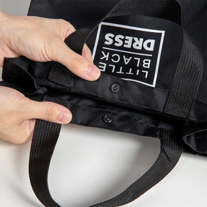 Umweltfreundliche Einkaufstasche aus Oxford-Stoff, große Kapazität, faltbar, tragbar, kleine Leinentasche, 24x25.5x9.5cm, 34x11x27cm, 43x12x33cm, 53x17x38cm – Bild 3