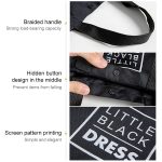 Umweltfreundliche Einkaufstasche aus Oxford-Stoff, große Kapazität, faltbar, tragbar, kleine Leinentasche, 24x25.5x9.5cm, 34x11x27cm, 43x12x33cm, 53x17x38cm – Bild 7