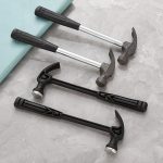 Mini-Klauenhammer, Spezialhammer für spurlose Nägel, Plastic, Iron – Bild 3