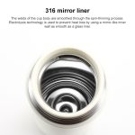 Thermobecher aus Edelstahl 316, stilvoller Becher, 500ml – Bild 5
