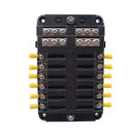 CP-4039 12-Wege-Sicherungsblock mit 24 Stück Sicherungen und 12 Stück Anschlussklemmen – Bild 2