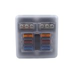 CP-4040 6-Wege-Sicherungskasten mit 12 Sicherungen und 12 Klemmen – Bild 3