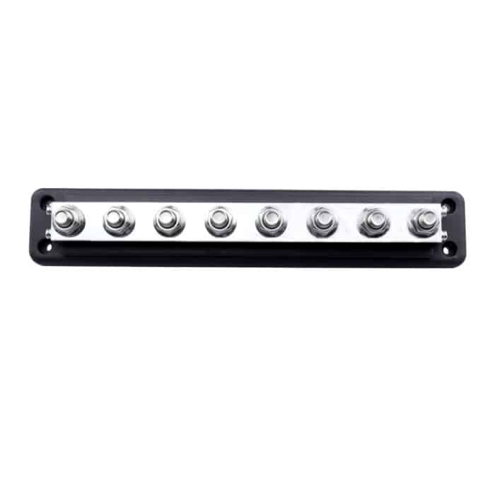 RV 600A Hochstrom-Sammelschiene, 8-polig, gerade M10-Verdrahtungsbolzen, CP-4298-01, CP-4298-02 – Bild 3