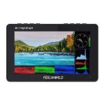 FEELWORLD F5 ProX 5,5 Zoll 1600nit hochheller Touchscreen DSLR-Kamera-Feldmonitor 4K HDMI F970 Installations- und Stromversorgungskit, F5 ProX