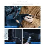 FEELWORLD F5 ProX 5,5 Zoll 1600nit hochheller Touchscreen DSLR-Kamera-Feldmonitor 4K HDMI F970 Installations- und Stromversorgungskit, F5 ProX – Bild 14