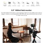 FEELWORLD F6 PLUSX 5,5 Zoll hochheller 1600nit Touchscreen DSLR-Kamera-Feldmonitor IPS FHD1920x1080 4K HDMI, F6 PLUSX – Bild 5