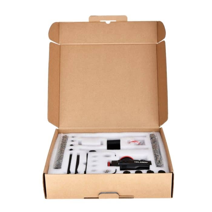 YELANGU L60ES YLG1847A-A 60 cm Spleiß-Gleitschiene mit L5i Dolly Car, YLG1847A-A 60cm – Bild 3