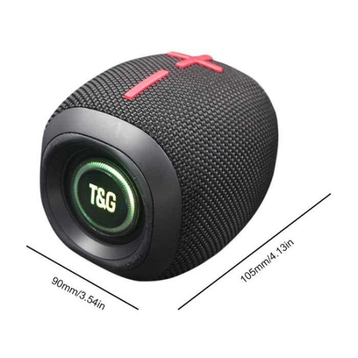 T&G TG-389 Tragbarer IPX5 wasserdichter kabelloser Bluetooth-Außenlautsprecher, TG-389 – Bild 5
