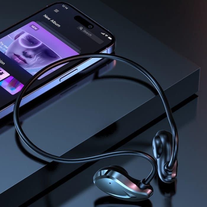 A60 Open-Air-Conduction-Kopfhörer mit integriertem Mikrofon, kabelloser Bluetooth-Kopfhörer mit Nackenbügel, A60 – Bild 6