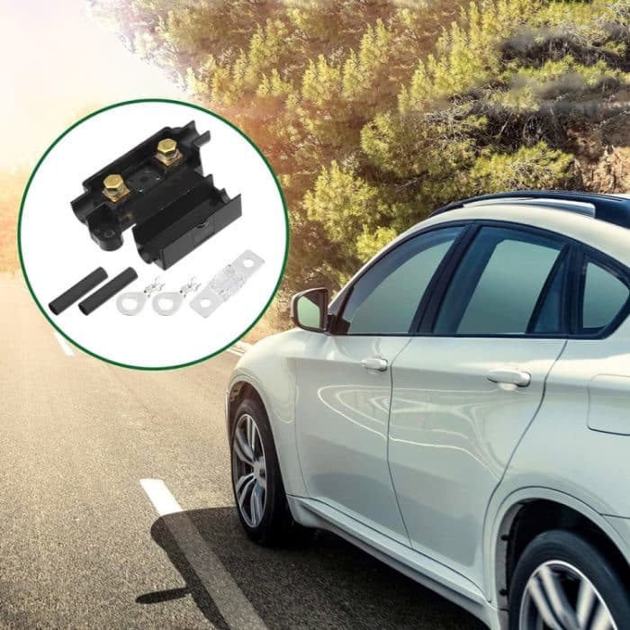 6-in-1 für Doppelbatteriesysteme und Kfz-Sicherungshalter-Sicherungskasten-Set, 30A, 40A, 50A, 60A, 80A, 100A, 120A, 150A – Bild 5